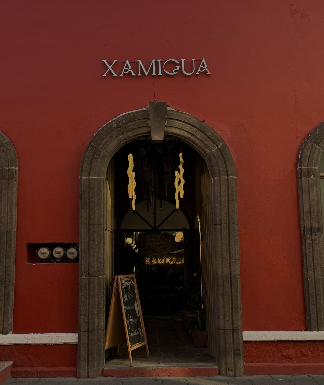 Fachada de Xamigua en Tlaxcala